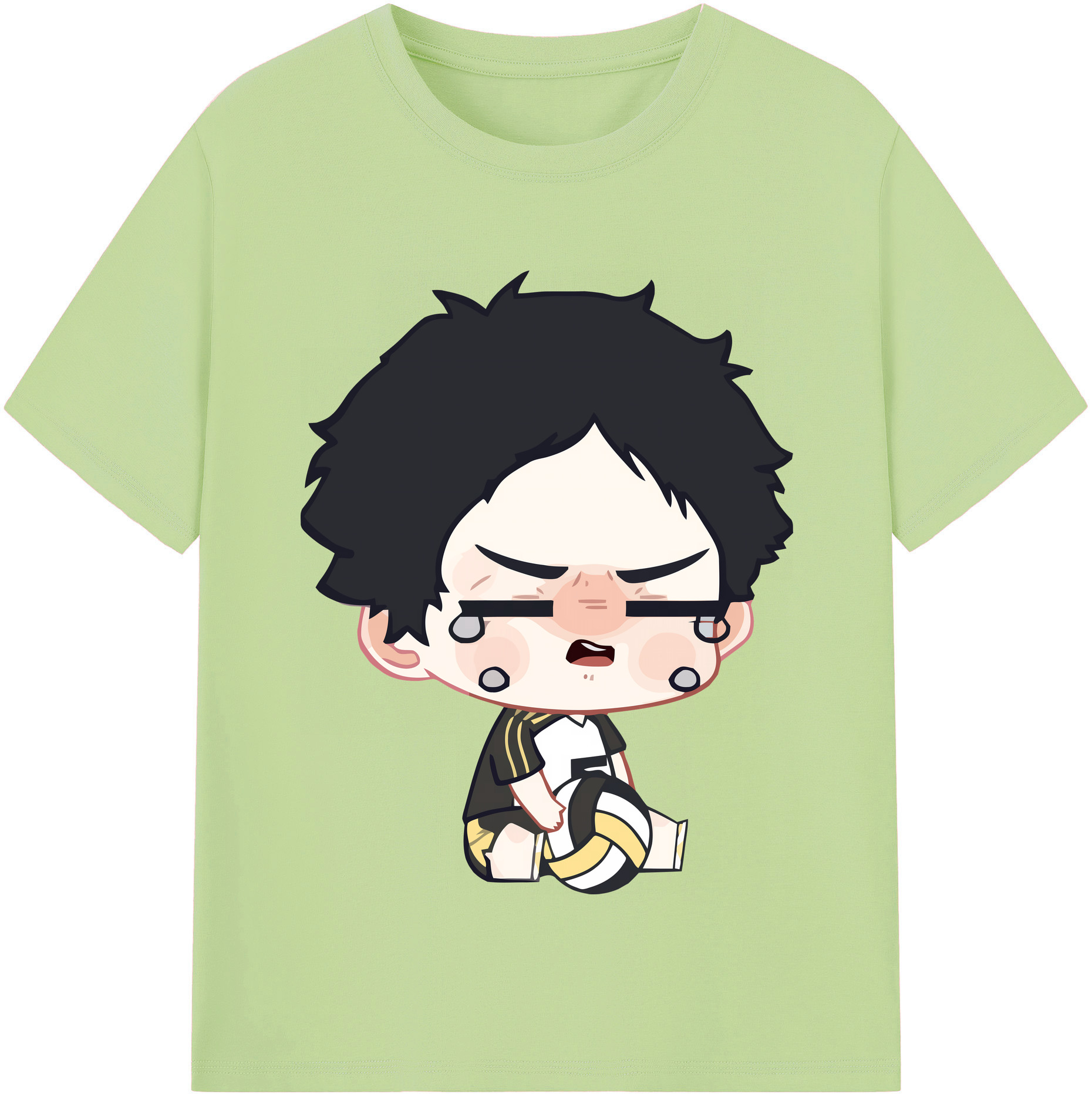 （画像用） ハイキュー!! Haikyu!! 綿100％半袖Tシャツ（フロントプリント）